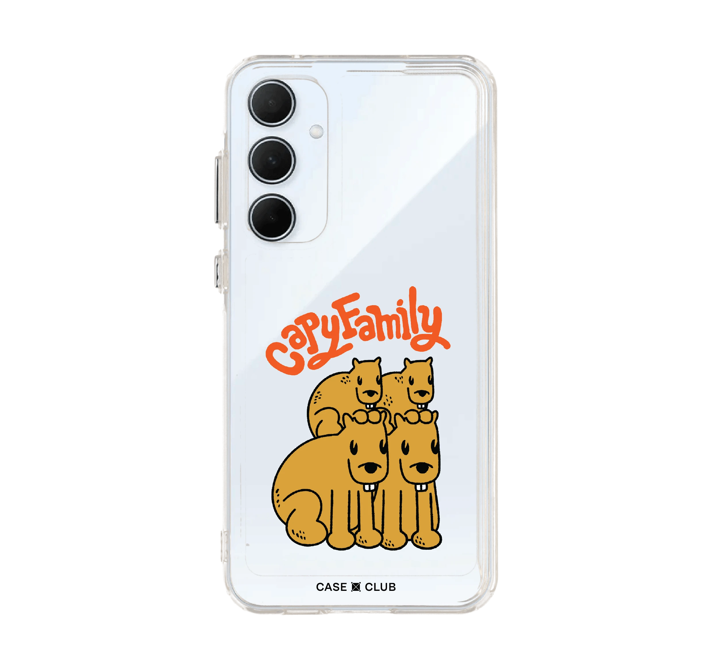 เคสใส samsung a55 ความสุขของคาปิบาร่า